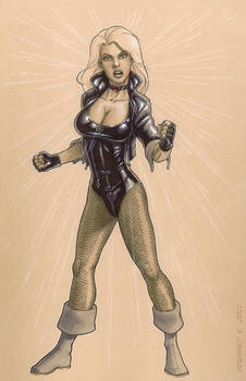 Black Canary Convention Sketch