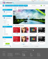 WallpaperFX Design for Homepage