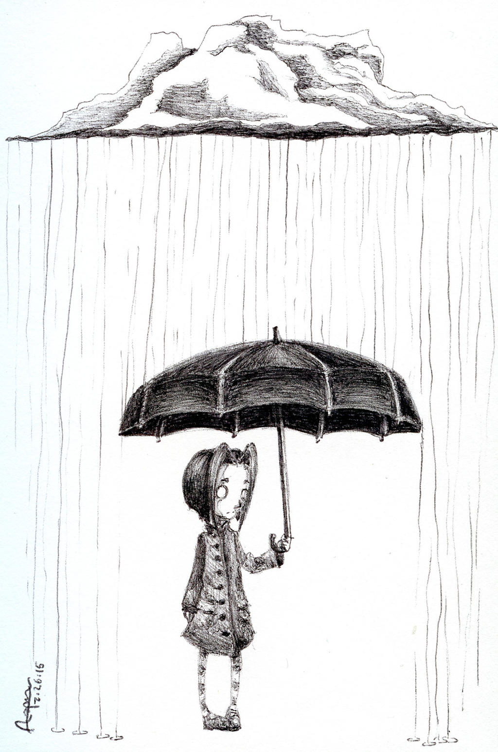 Raincloud Re Draw By Imaprettykittykat On Deviantart