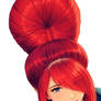 You wanna play with my hair? Touch it