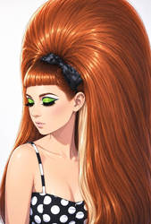 Brandi ( Lucky Clover ) i love my big hair