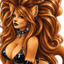 Brandi transformed into a beautiful werelioness