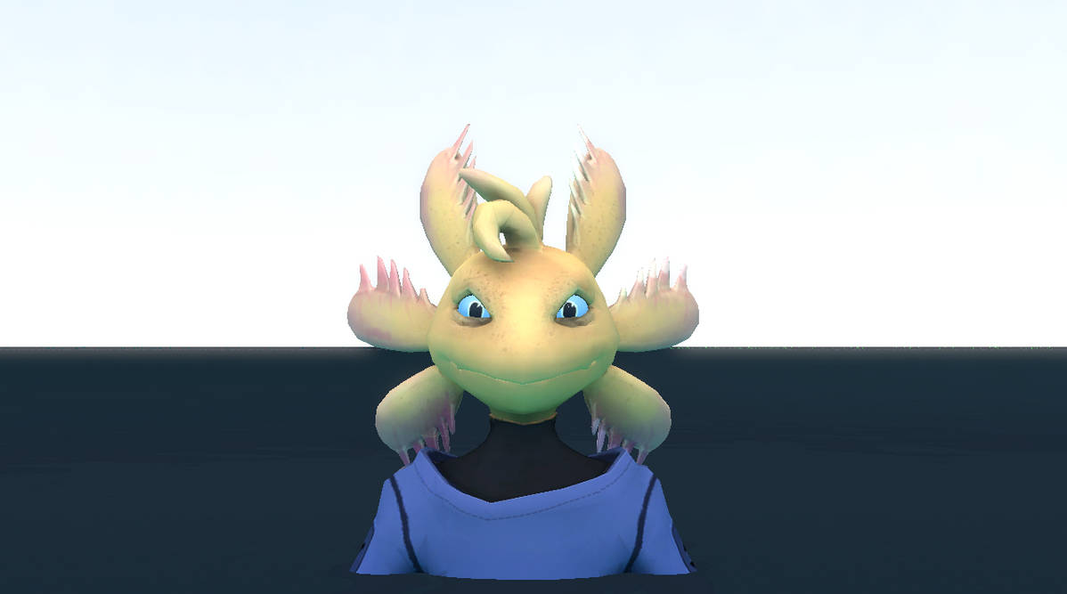 SFM Axol in the water by Animetion389ART on DeviantArt