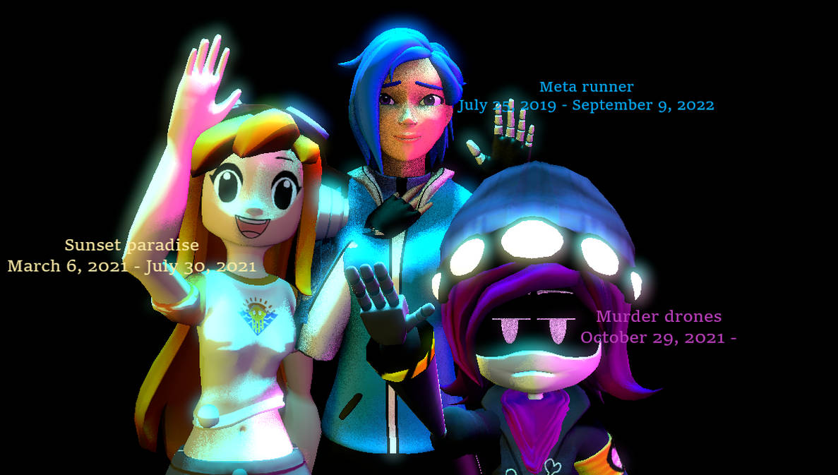 Glitch Productions Protagonists by Mad8Warrior on DeviantArt