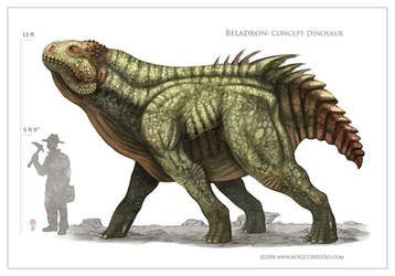Beladron Dinosaur by MIKECORRIERO