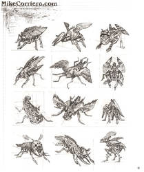 Feathered Insect Thumbnails