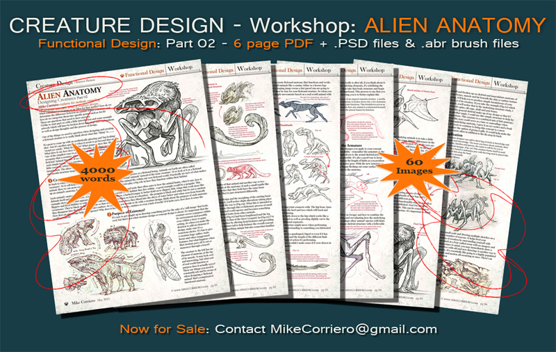 Creature Design Workshop: Alien Anatomy Part 02