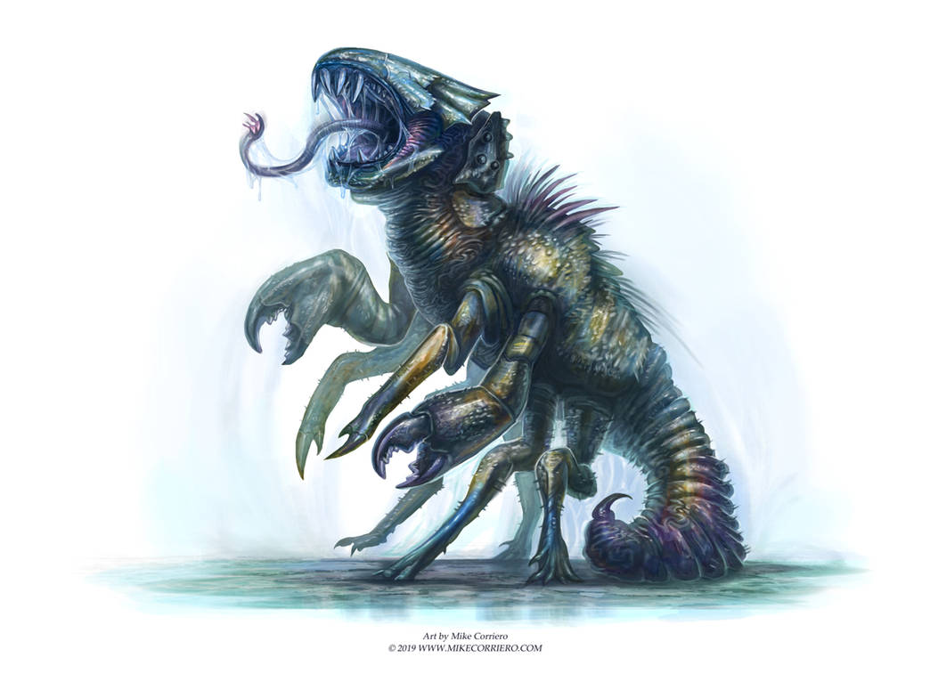 Creature Design Commissions by MIKECORRIERO on DeviantArt
