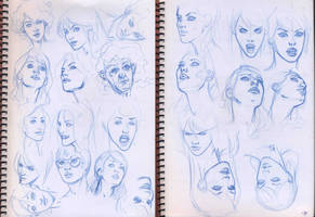 faces sketch 01
