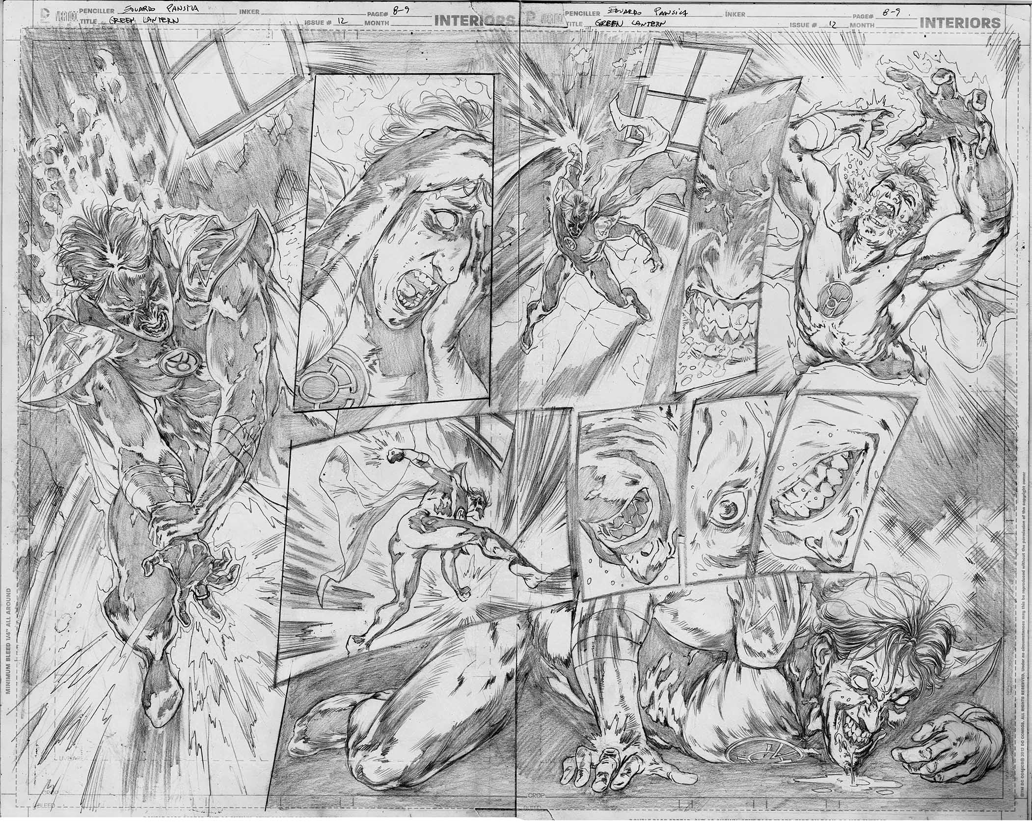 GreenLantern#12 page#08-09