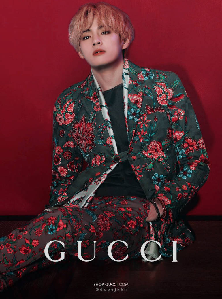 ARMYs Edited BTS's V Pictures As Gucci Ads, Kim Taehyung