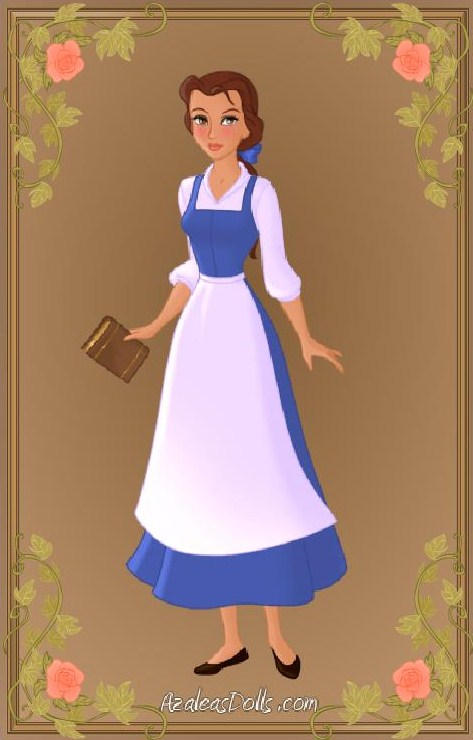 Belle - Blue Dress by SportyPeach9891 on DeviantArt Belle - Blue Dress by SportyPeach9891 on DeviantArt