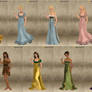 Disney Princesses - Roman Lady