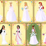 Disney Princesses - Wedding Dresses