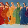 Rainbow Goddesses