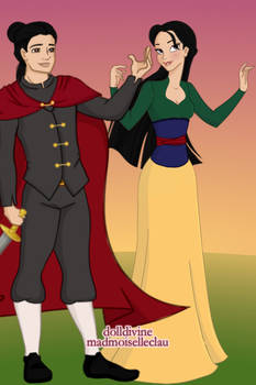 Mulan and Shang - Princess Maker