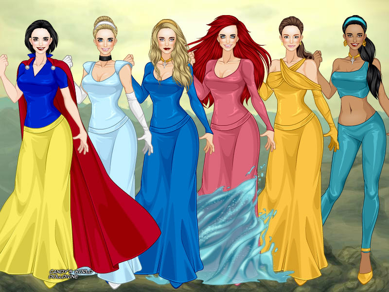 Disney Princesses - X-Girl Pt. 1 by SportyPeach9891 on DeviantArt