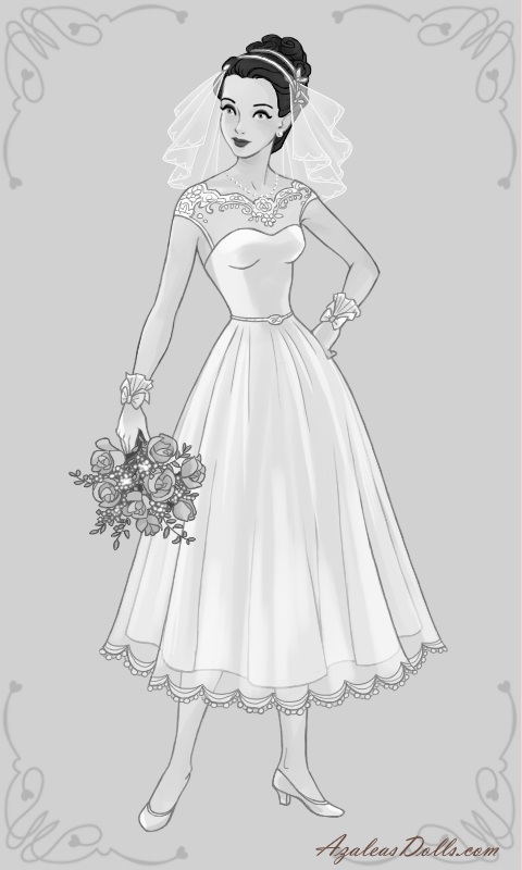 Tiana - Wedding Dress Design by SportyPeach9891 on DeviantArt