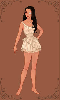 Pocahontas - Wedding Dress Design