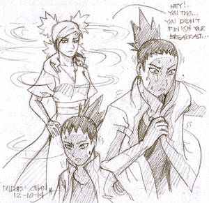 Shikamaru And Dai Moments 3