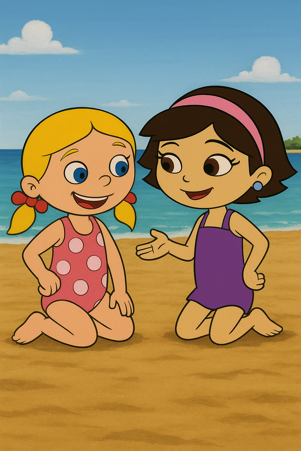 Annie And June From Little Einsteins At The Beach By TGVDuplexJoel255 annie-and-june-from-little-einsteins-at-the-beach-by-tgvduplexjoel255