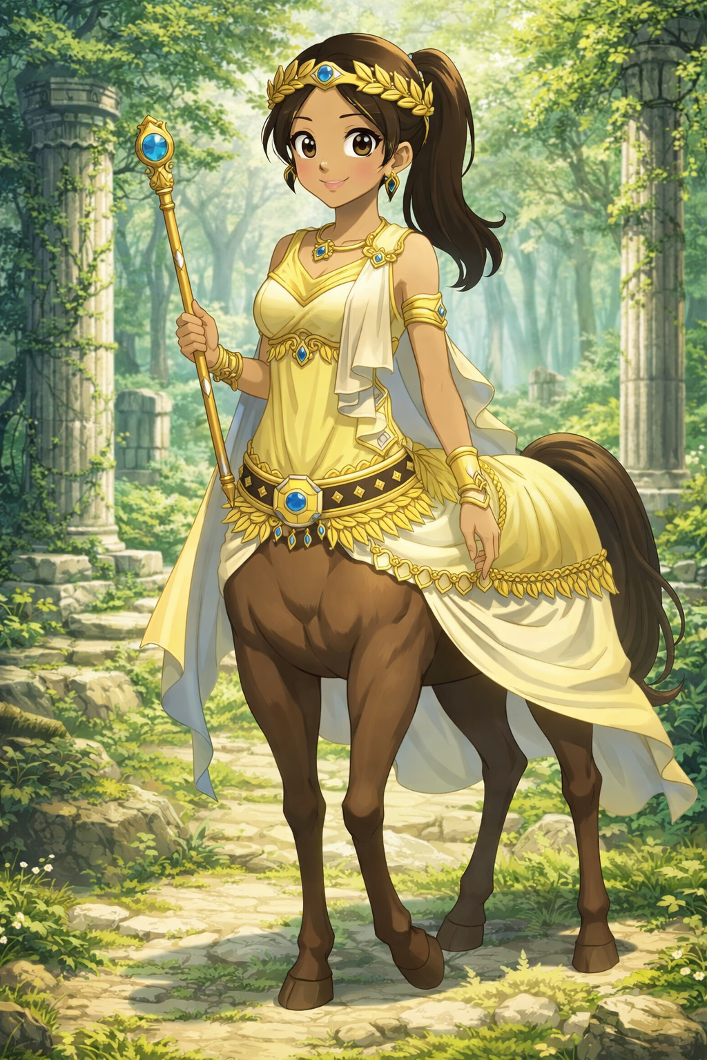 Princess Centar Aviva the centaur princess in Ancient Greek forest by TGVDuplexJoel255 ...
