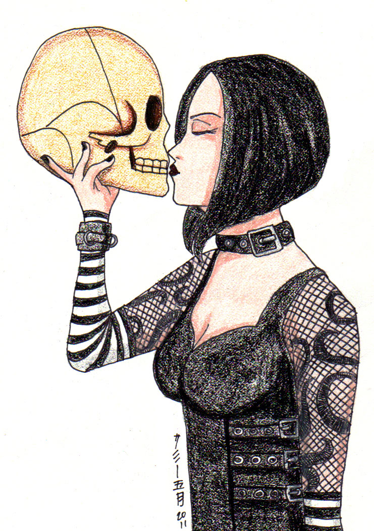 Kiss the skull