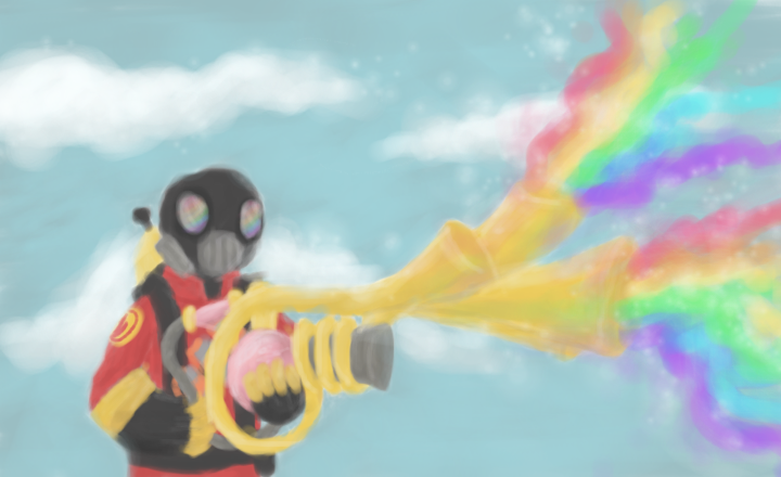 A Rainblower Pyro