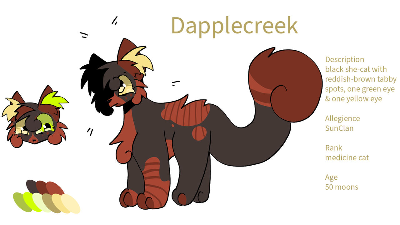 Dapplecreek Ref Sheet