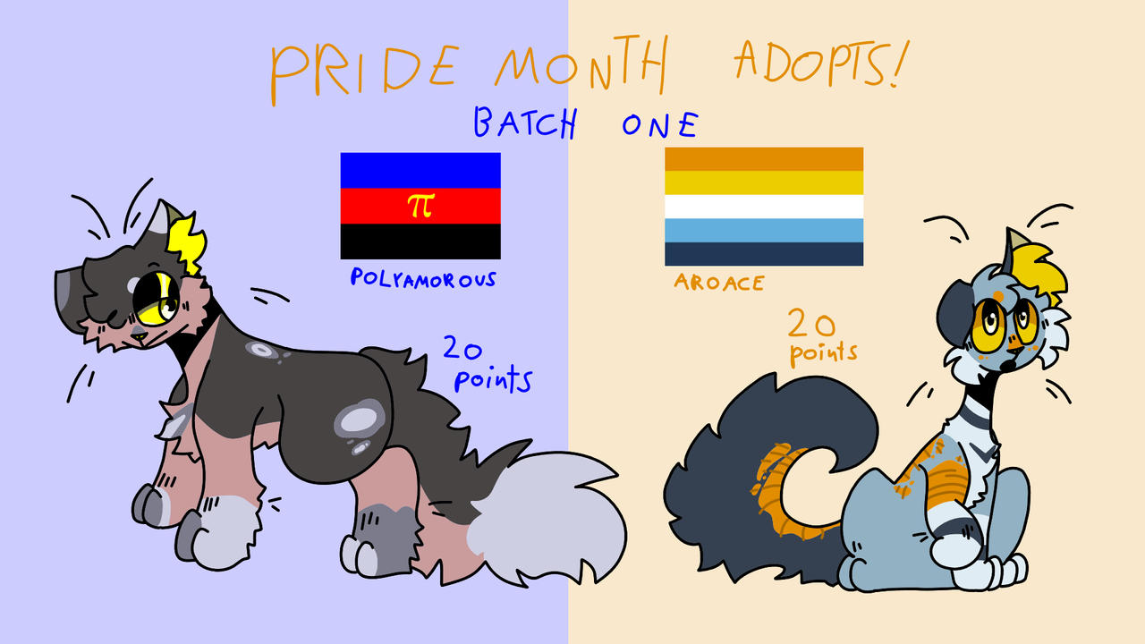 (closed) Pride adopts: Batch 1(?)