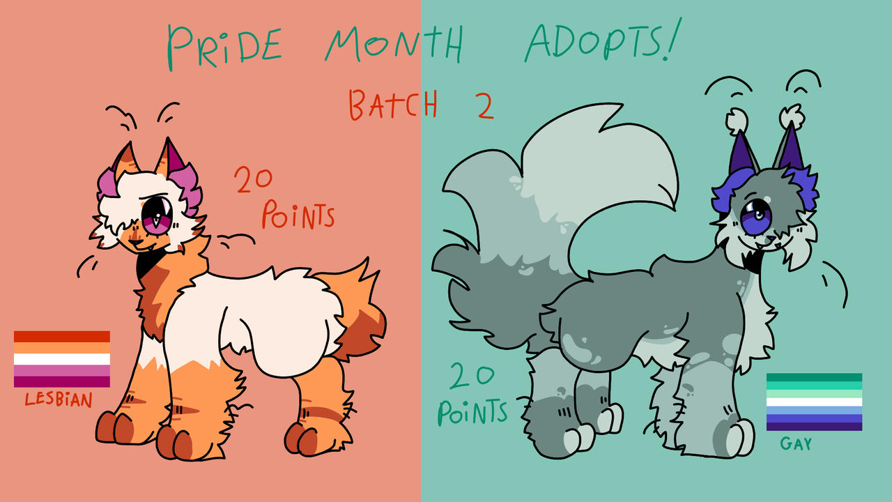 (closed) Pride adopts: Batch 2