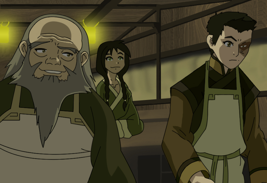 Iroh, Jin and Zuko Tea Shop by Alquemie on DeviantArt