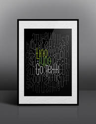 Typographic poster