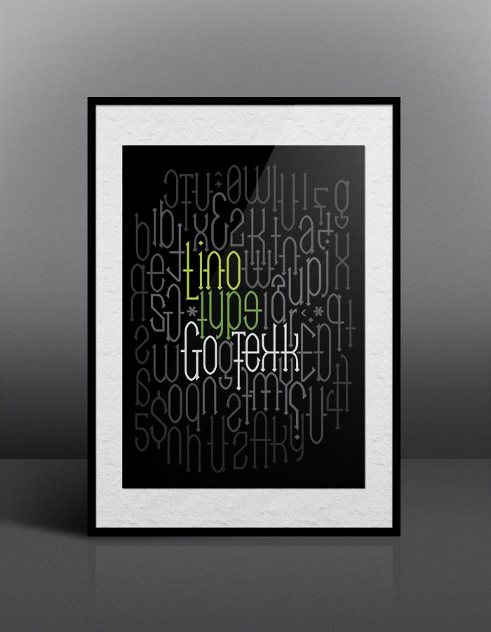 Typographic poster