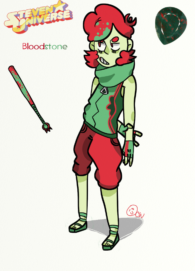 Steven Universe OC- Bloodstone