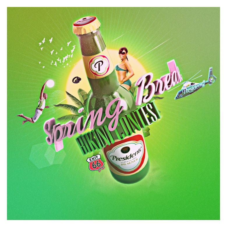 Presidente Beer Spring break by OsbelMorell on DeviantArt