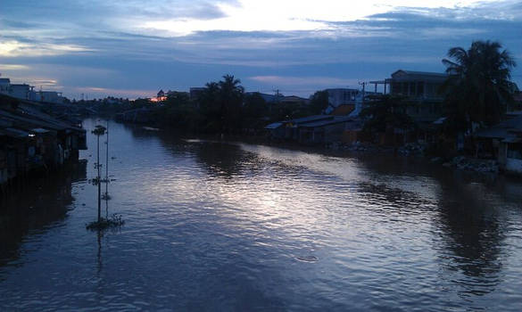 Sunset in Vietnam