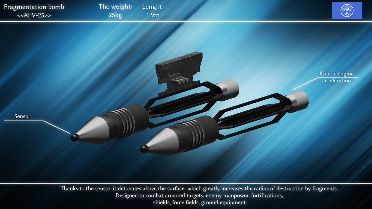 Fragmentation bomb AFV-25 by DeCronus on DeviantArt