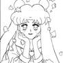 Usagi Petals Outline