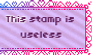 useless stamp