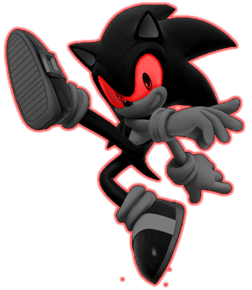 Dark Sonic by MutationFoxy on DeviantArt