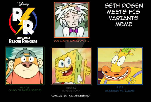 Seth Rogen Meets His Variants (Tom Kenny)