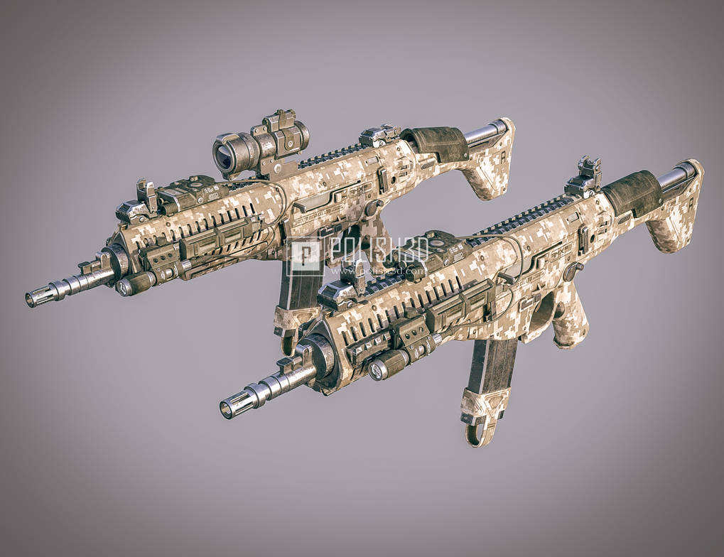 Tech Rifles Deviantart Tactical Rifle 07 by Polish3d on DeviantArt