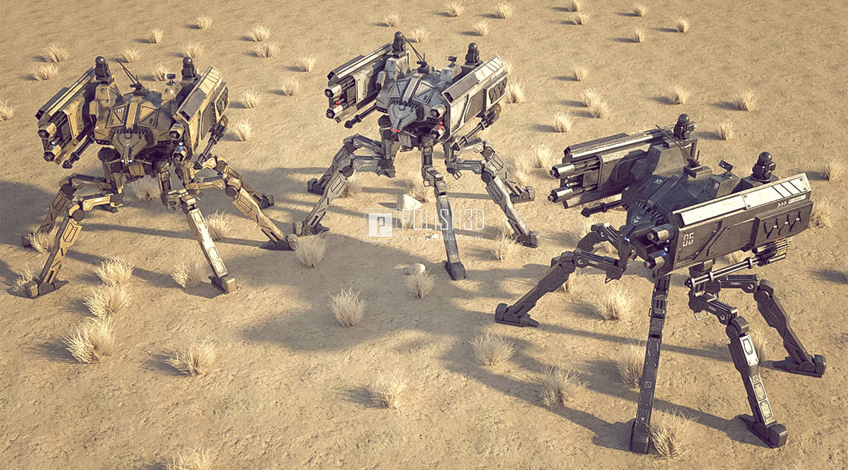 Mecha Walker Walker Mecha 05 by Polish3d on DeviantArt
