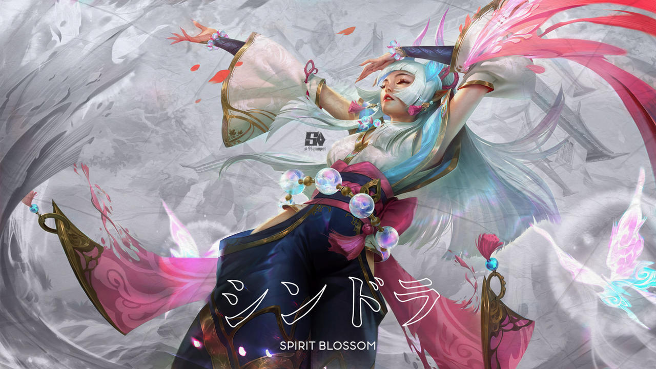 Syndra Q Syndra - Spirit Blossom by SSamupel on DeviantArt