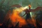 Flight Rising: Flamecaller by Nyrrti