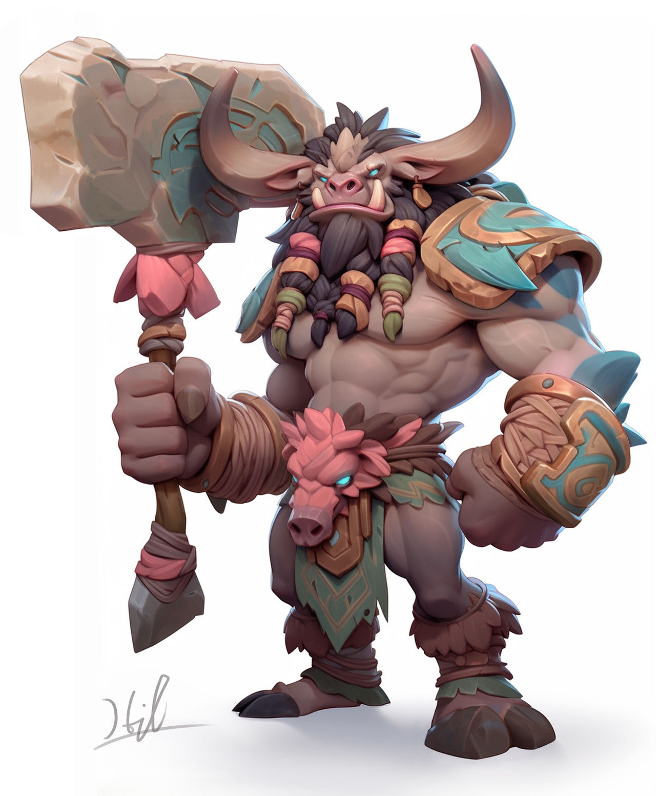 Minotaur by YunLong138 on DeviantArt