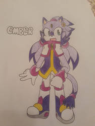 Ember the cat (blaze's little sister)