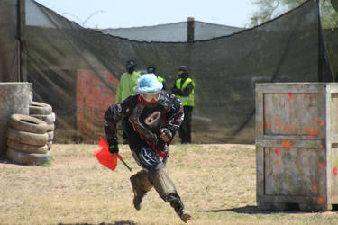 Capture the flag-Paintball