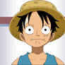 Luffy is not amused